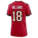 Zennovawear Josh Williams Tampa Bay Buccaneers Women's Team Game Jersey - Red