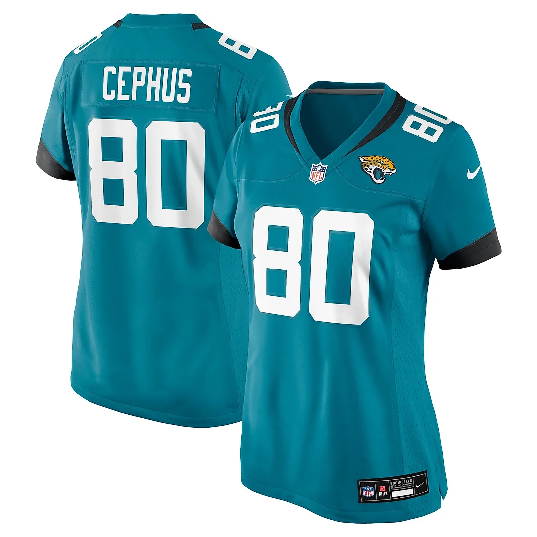 Zennovawear Joshua Cephus Jacksonville Jaguars Women's Team Game Jersey - Teal