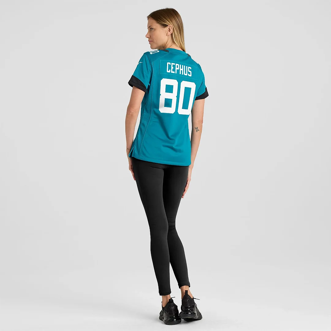 Zennovawear Joshua Cephus Jacksonville Jaguars Women's Team Game Jersey - Teal