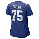 Zennovawear Joshua Ezeudu New York Giants Women's Game Player Jersey - Royal