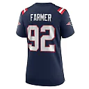 Zennovawear Joshua Farmer New England Patriots Women's Team Game Jersey - Navy