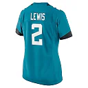 Zennovawear Jourdan Lewis Jacksonville Jaguars Women's Team Game Jersey - Teal