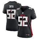 Zennovawear Jovaughn Gwyn Atlanta Falcons Women's Team Game Jersey - Black