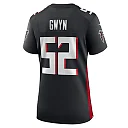 Zennovawear Jovaughn Gwyn Atlanta Falcons Women's Team Game Jersey - Black