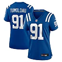 Zennovawear JT Tuimoloau Indianapolis Colts Women's Team Game Jersey - Royal
