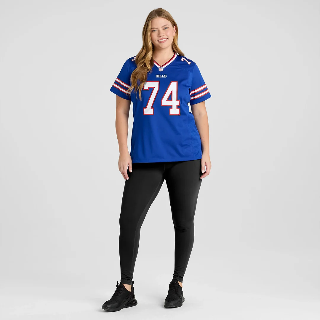 Zennovawear Jude Bowry Buffalo Bills Women's Team Game Jersey - Royal