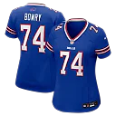 Zennovawear Jude Bowry Buffalo Bills Women's Team Game Jersey - Royal
