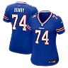 Zennovawear Jude Bowry Buffalo Bills Women's Team Game Jersey - Royal