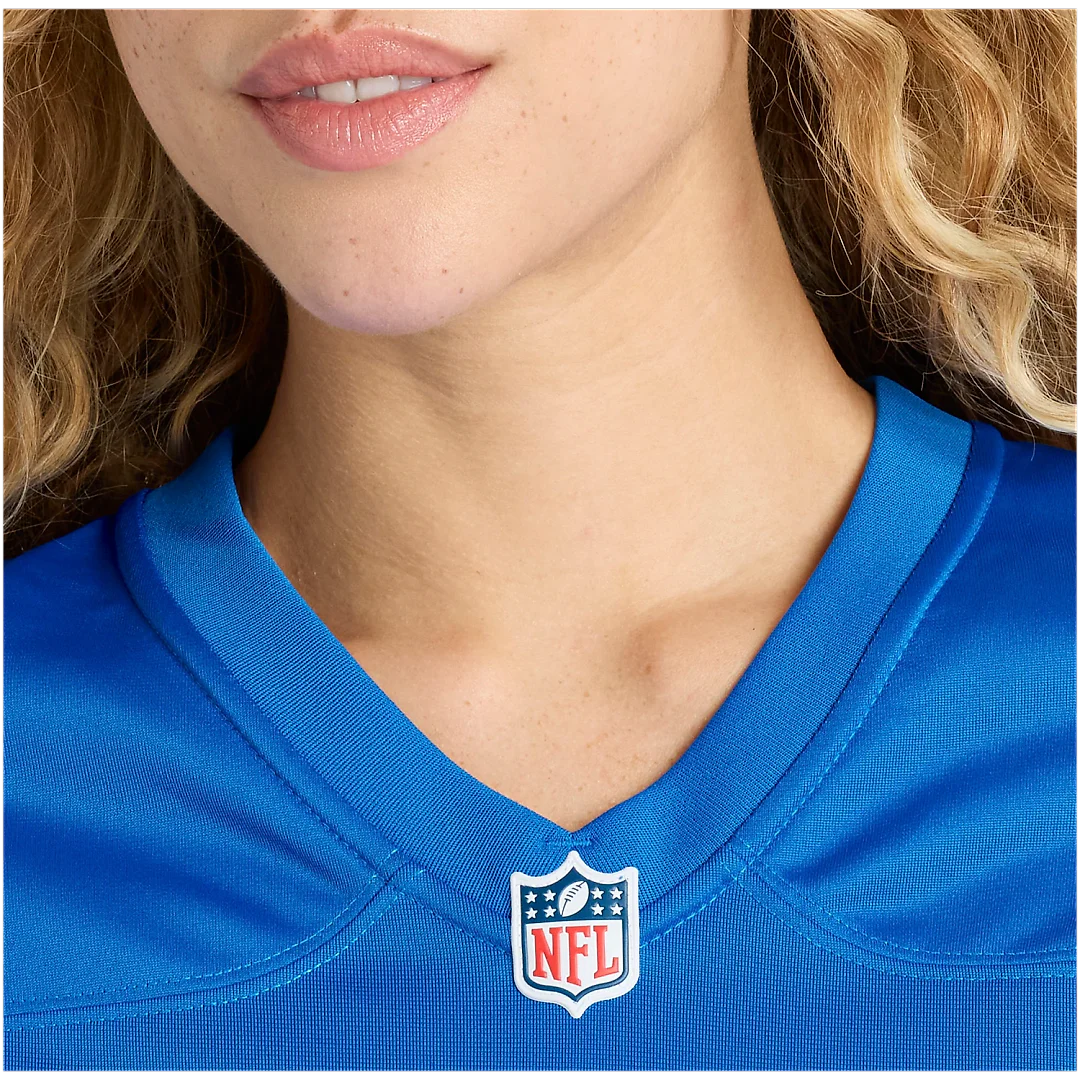 Zennovawear Juice Scruggs Detroit Lions Women's Team Game Jersey - Blue