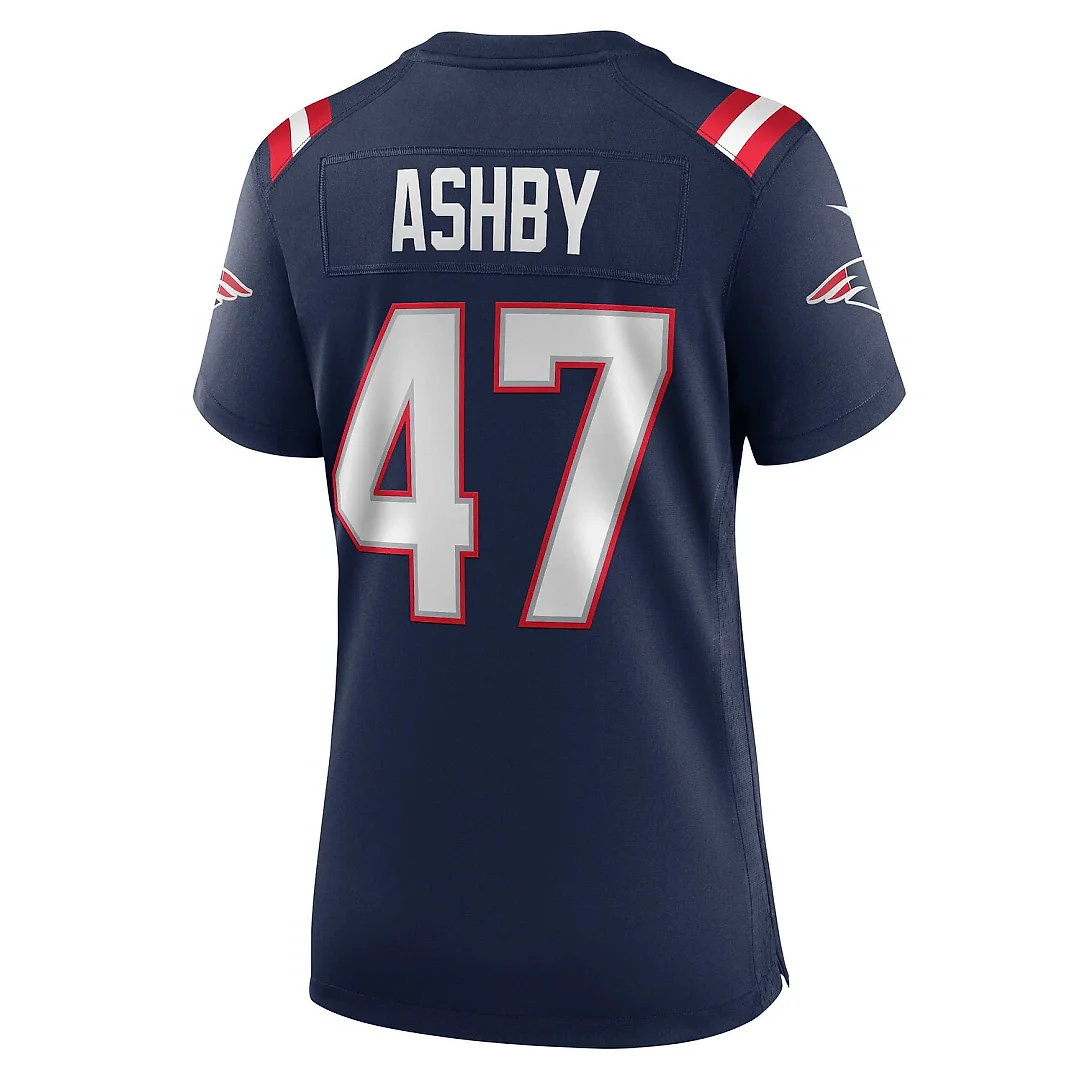 Zennovawear Julian Ashby New England Patriots Women's Team Game Jersey - Navy