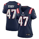 Zennovawear Julian Ashby New England Patriots Women's Team Game Jersey - Navy