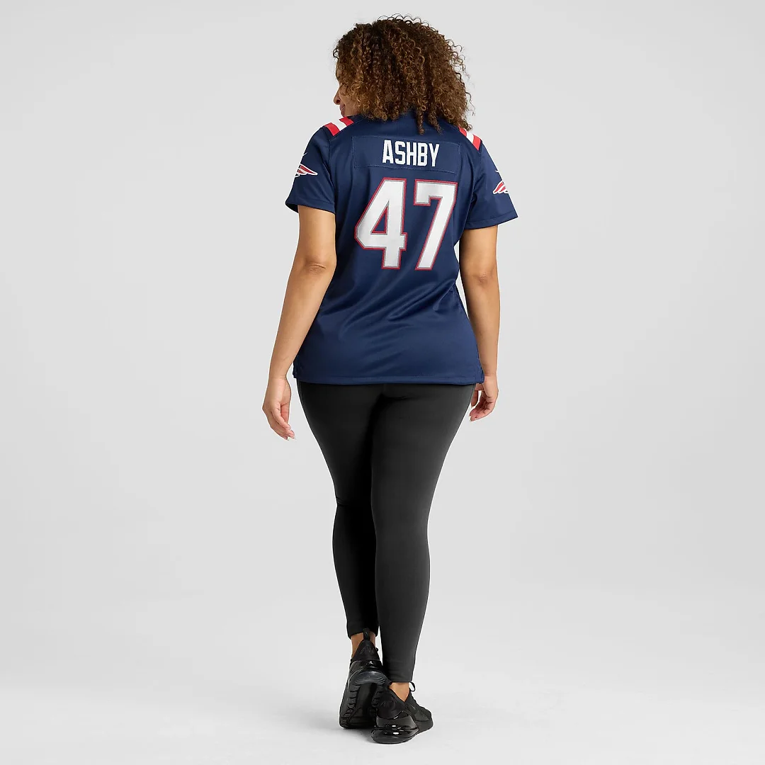 Zennovawear Julian Ashby New England Patriots Women's Team Game Jersey - Navy