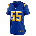 Zennovawear Junior Seau Los Angeles Chargers Women's Retired Game Jersey - Royal