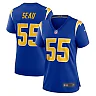 Zennovawear Junior Seau Los Angeles Chargers Women's Retired Game Jersey - Royal