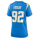 Zennovawear Justin Eboigbe Los Angeles Chargers Women's Game Jersey - Powder Blue