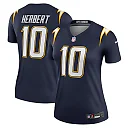 Zennovawear Justin Herbert Los Angeles Chargers Women's Alternate Super Chargers Legend Player Performance Top - Navy