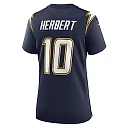 Zennovawear Justin Herbert Los Angeles Chargers Women's Alternate Super Chargers Game Jersey - Navy