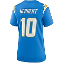 Zennovawear Justin Herbert Los Angeles Chargers Women's Player Game Jersey - Powder Blue