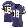Zennovawear Justin Jefferson Minnesota Vikings Women's Player Jersey - Purple