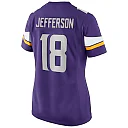 Zennovawear Justin Jefferson Minnesota Vikings Women's Game Jersey - Purple