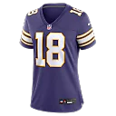 Zennovawear Justin Jefferson Minnesota Vikings Women's Player Jersey - Purple