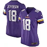 Zennovawear Justin Jefferson Minnesota Vikings Women's Game Jersey - Purple