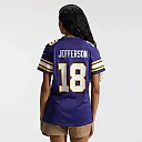Zennovawear Justin Jefferson Minnesota Vikings Women's Player Jersey - Purple