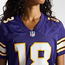 Zennovawear Justin Jefferson Minnesota Vikings Women's Player Jersey - Purple