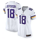 Zennovawear Justin Jefferson Minnesota Vikings Women's Game Player Jersey - White