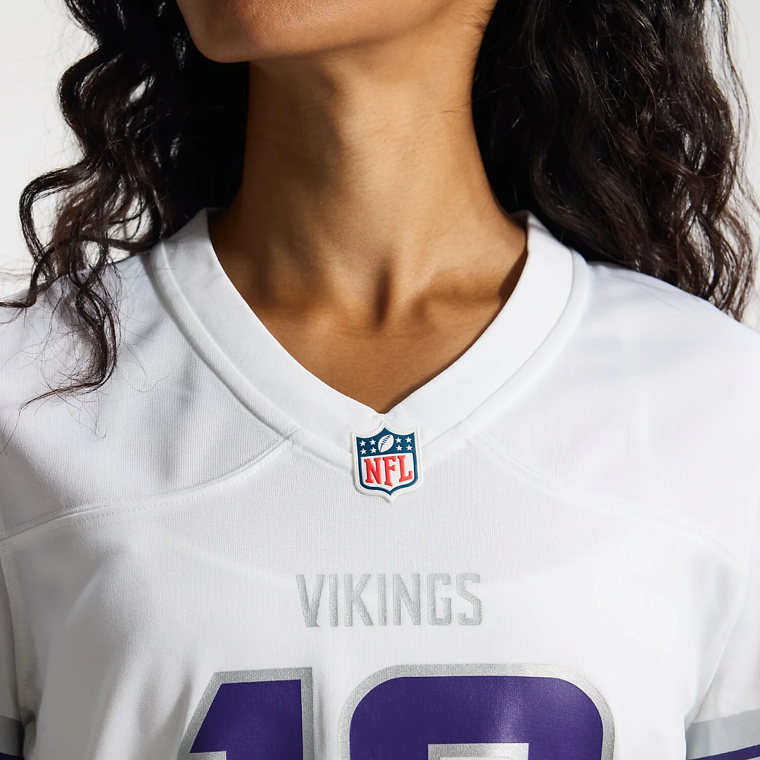 Zennovawear Justin Jefferson Minnesota Vikings Women's Alternate Game Player Jersey - White