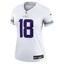 Zennovawear Justin Jefferson Minnesota Vikings Women's Alternate Legend Player Performance Top - White