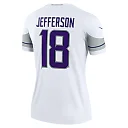 Zennovawear Justin Jefferson Minnesota Vikings Women's Alternate Legend Player Performance Top - White