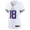 Zennovawear Justin Jefferson Minnesota Vikings Women's Alternate Game Player Jersey - White