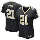 Zennovawear Justin Reid New Orleans Saints Women's Team Game Jersey - Black
