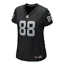 Zennovawear Justin Shorter Las Vegas Raiders Women's Team Game Jersey - Black
