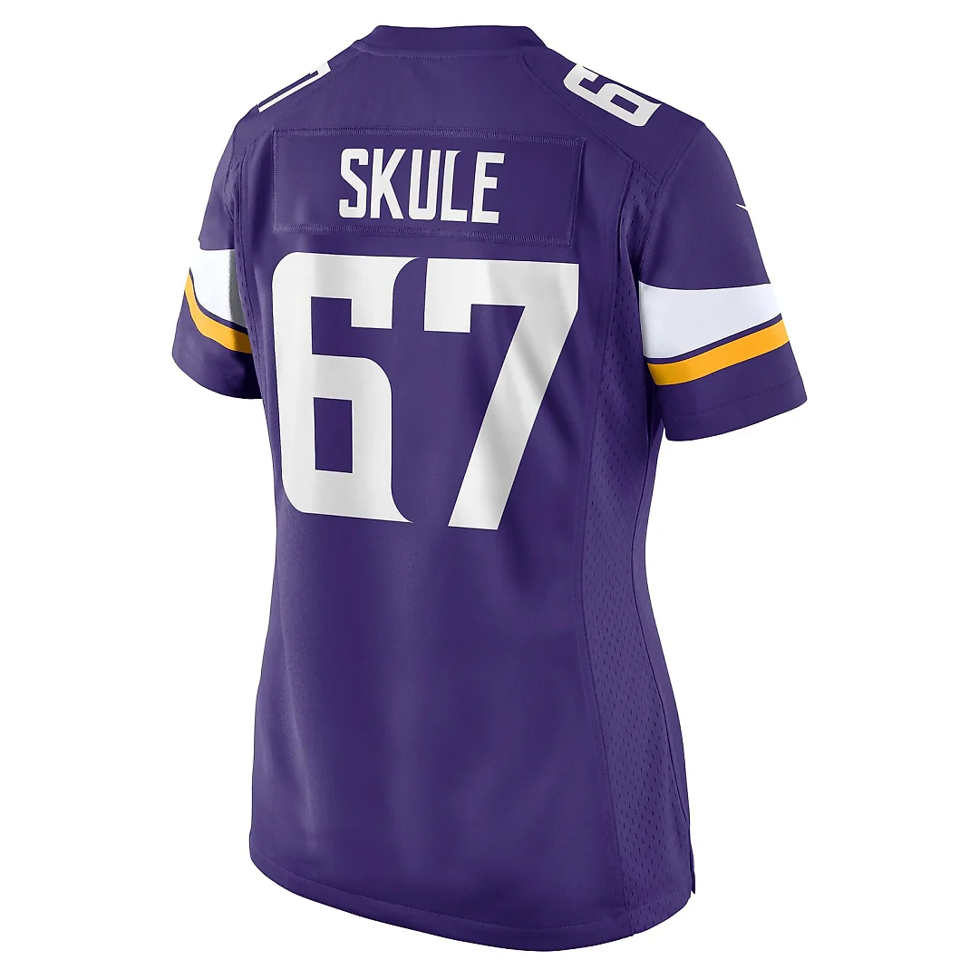 Zennovawear Justin Skule Minnesota Vikings Women's Team Game Jersey - Purple
