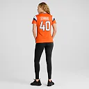 Zennovawear Justin Strnad Denver Broncos Women's Team Game Jersey - Orange
