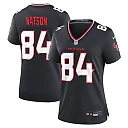Zennovawear Justin Watson Houston Texans Women's Team Game Jersey - Navy