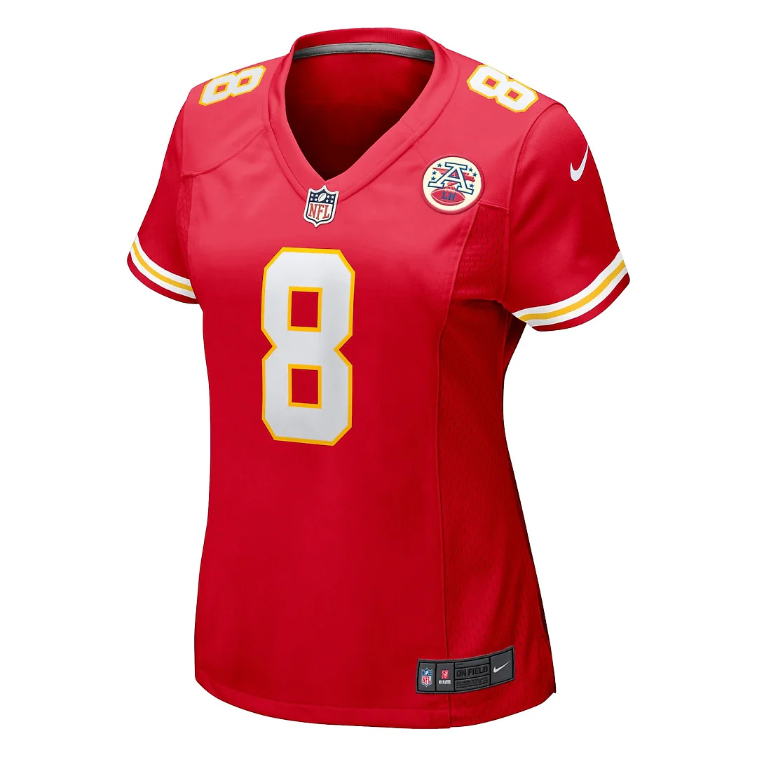 Zennovawear Justyn Ross Kansas City Chiefs Women's Home Game Player Jersey - Red