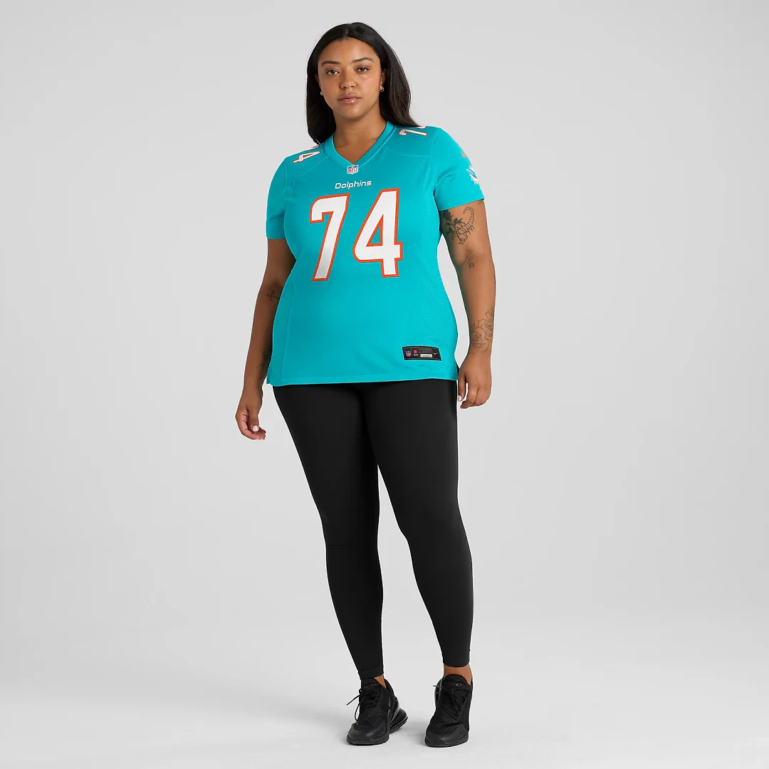 Zennovawear Kadyn Proctor Miami Dolphins Women's Team Game Jersey - Aqua