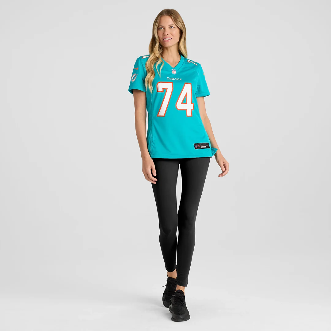 Zennovawear Kadyn Proctor Miami Dolphins Women's Team Game Jersey - Aqua