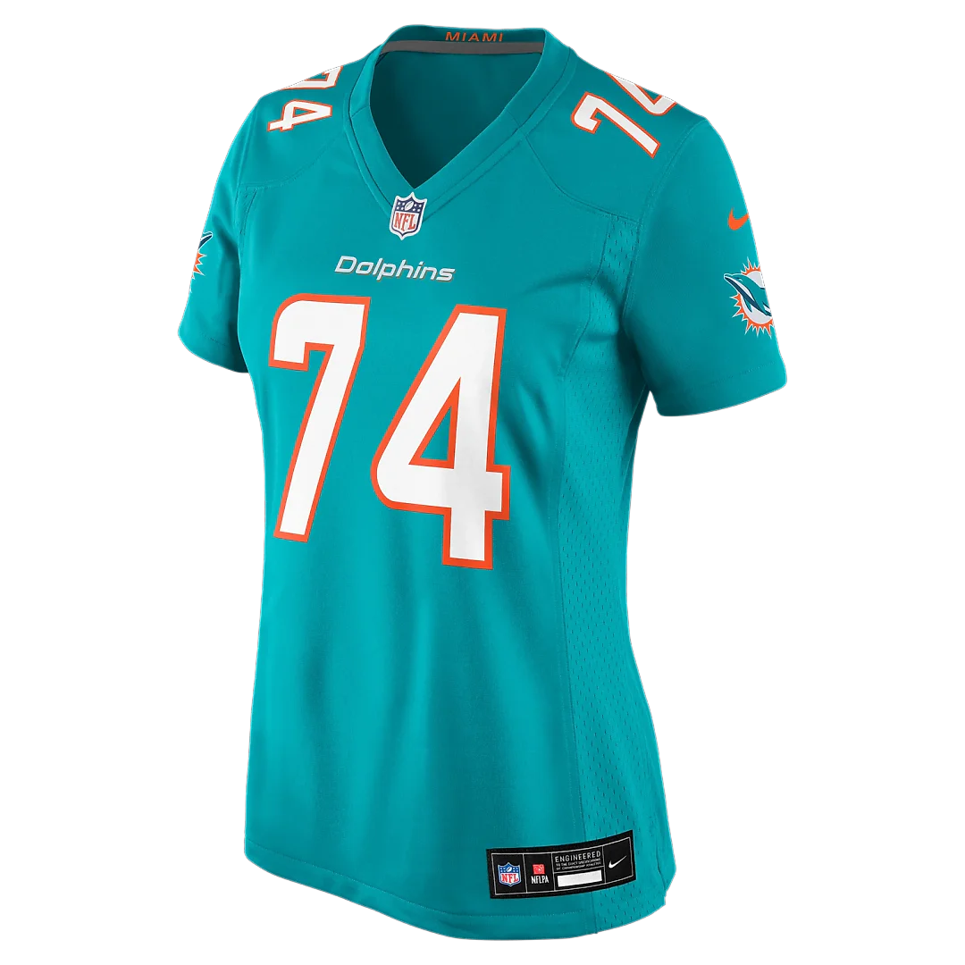 Zennovawear Kadyn Proctor Miami Dolphins Women's Team Game Jersey - Aqua