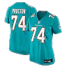 Zennovawear Kadyn Proctor Miami Dolphins Women's Team Game Jersey - Aqua
