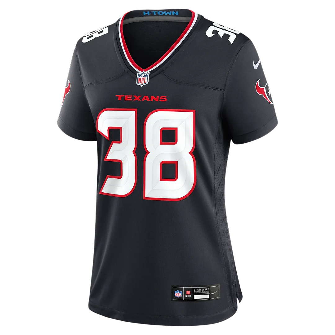 Zennovawear Kai Kroeger Houston Texans Women's Team Game Jersey - Navy