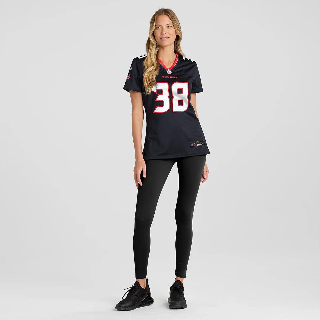 Zennovawear Kai Kroeger Houston Texans Women's Team Game Jersey - Navy