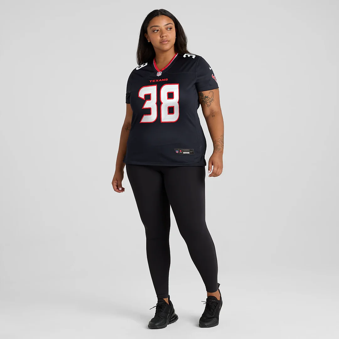 Zennovawear Kai Kroeger Houston Texans Women's Team Game Jersey - Navy