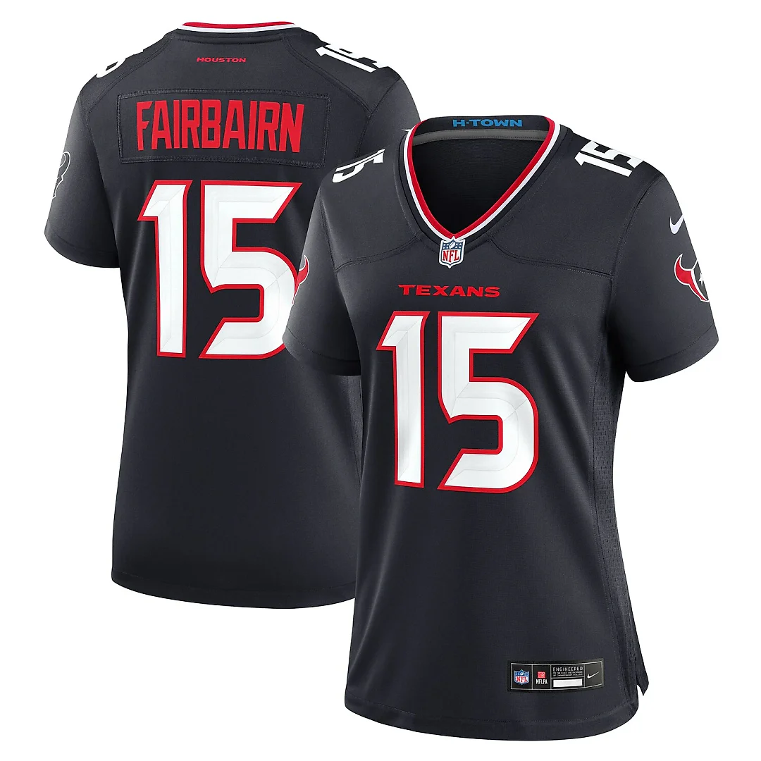 Zennovawear Ka'imi Fairbairn Houston Texans Women's Team Game Jersey - Navy