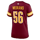 Zennovawear Kain Medrano Washington Commanders Women's Team Game Jersey - Burgundy