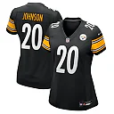 Zennovawear Kaleb Johnson Pittsburgh Steelers Women's Team Game Jersey - Black