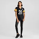Zennovawear Kaleb Johnson Pittsburgh Steelers Women's Team Game Jersey - Black